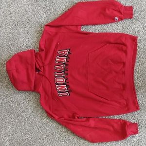 Indiana University Hoosier Hoodie Sweater (L)